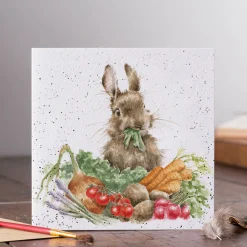 Wrendale Designs By Hannah Dale Card - Grow You Own - Rabbit