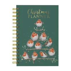 Wrendale Designs by Hannah Dale Christmas Planner - Rockin' Robins