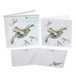 Wrendale Designs by Hannah Dale Notecard Pack - Swimming School