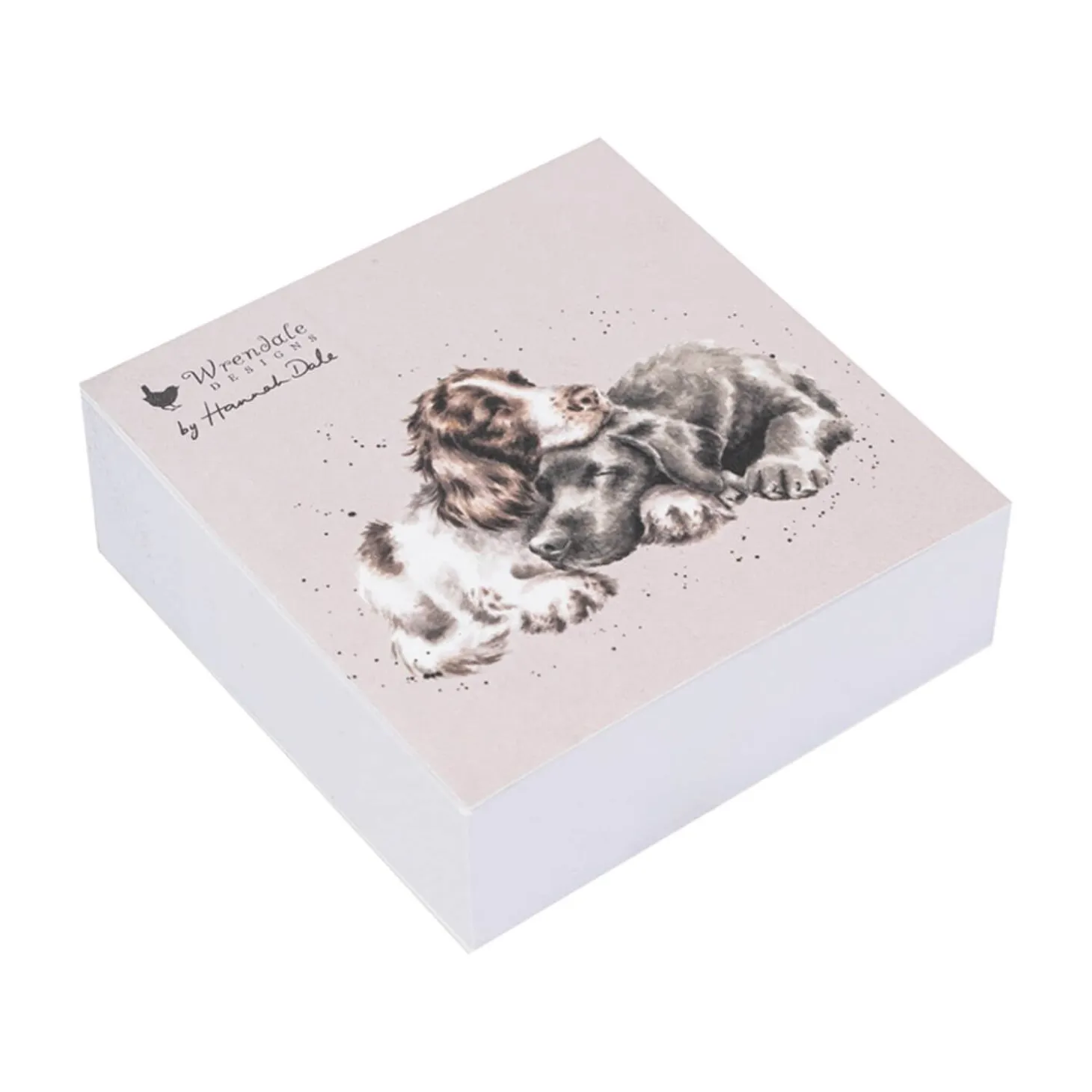 Wrendale Designs by Hannah Dale Sticky Notes - Growing Old Together - Spaniel & Labrador