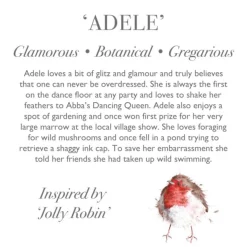 Wrendale Designs by Hannah Dale Junior Plush Toy - Adele the Robin