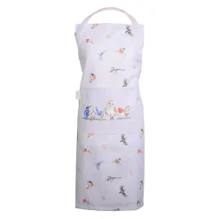 Wrendale Designs by Hannah Dale 100% Cotton Apron - Feathered Friends