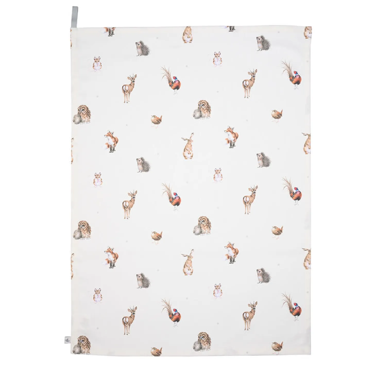 Wrendale Designs by Hannah Dale 100% Cotton Tea Towel - Woodlanders