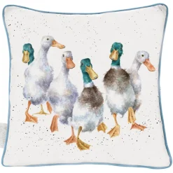 Wrendale Designs by Hannah Dale Statement Cushion - Quackers