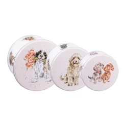 Wrendale Designs by Hannah Dale 3 Piece Cake Tin Nest - Dogs