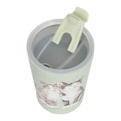 Wrendale Designs by Hannah Dale 320ml Thermal Travel Cup - Feline Friends