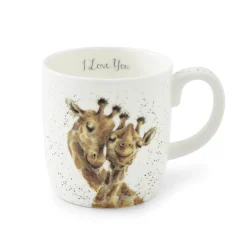 Wrendale Designs by Hannah Dale Bone China Large 400ml Mug - I Love You