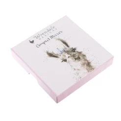 Wrendale Designs by Hannah Dale Compact Mirror - Llama Queen