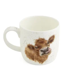 Wrendale Designs by Hannah Dale Fine China Mug - Mooo Cow