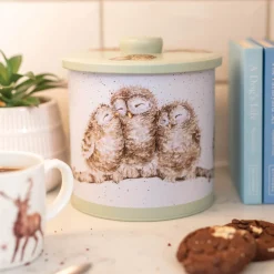 Wrendale Designs by Hannah Dale Owl Biscuit Barrel - The Country Set
