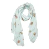 Wrendale Designs Everyday Scarf - Awakening - Hedgehog
