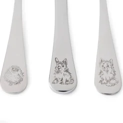 Wrendale Designs Little Wren Stainless Steel 3-Piece Cutlery Set