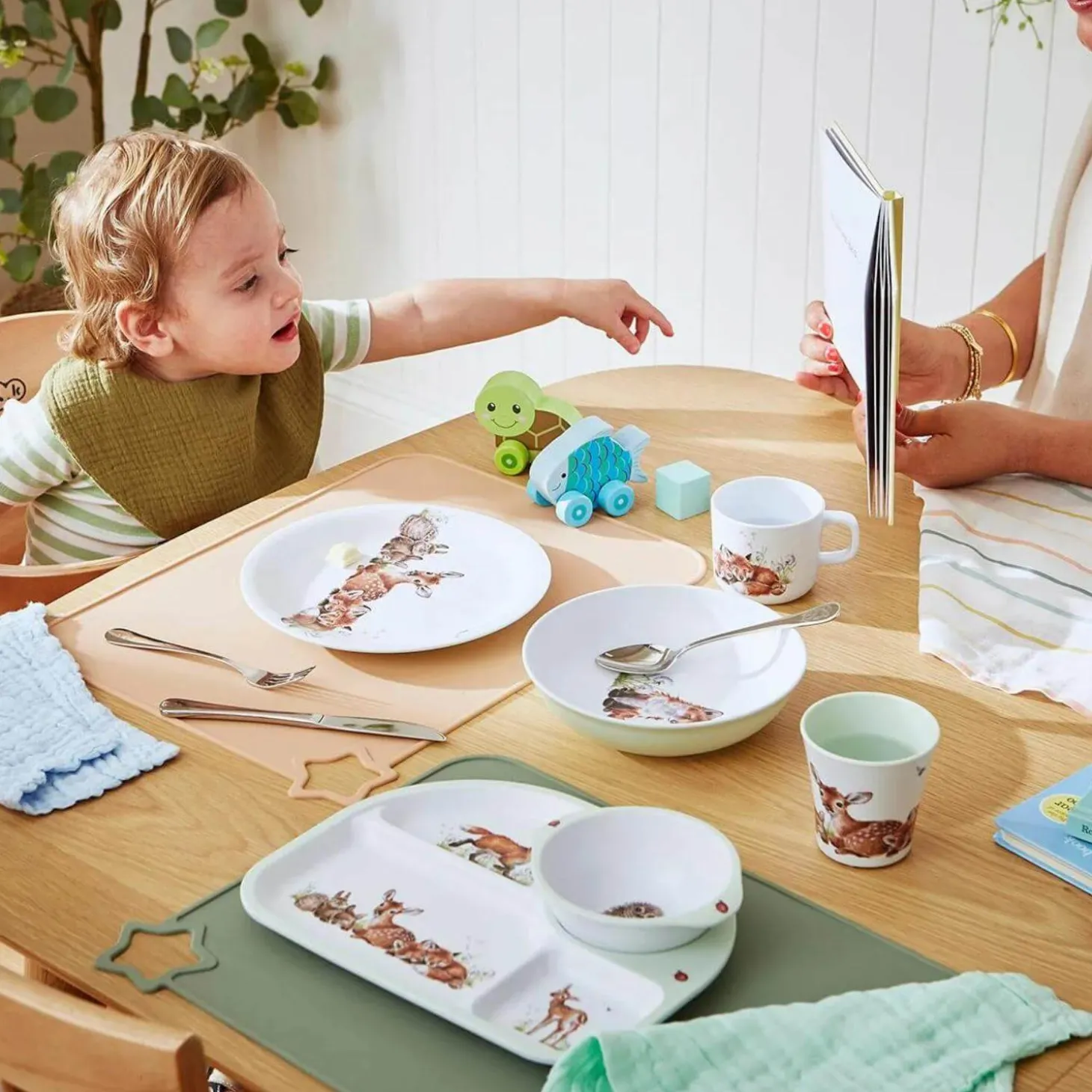 Wrendale Designs Little Wren Stainless Steel 3-Piece Cutlery Set