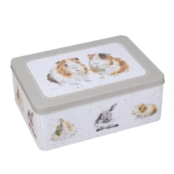 Wrendale Designs Rectangular Tin - Guinea Pig