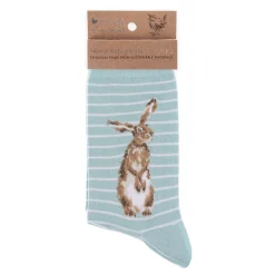 Wrendale Designs Socks - Hare And The Bee