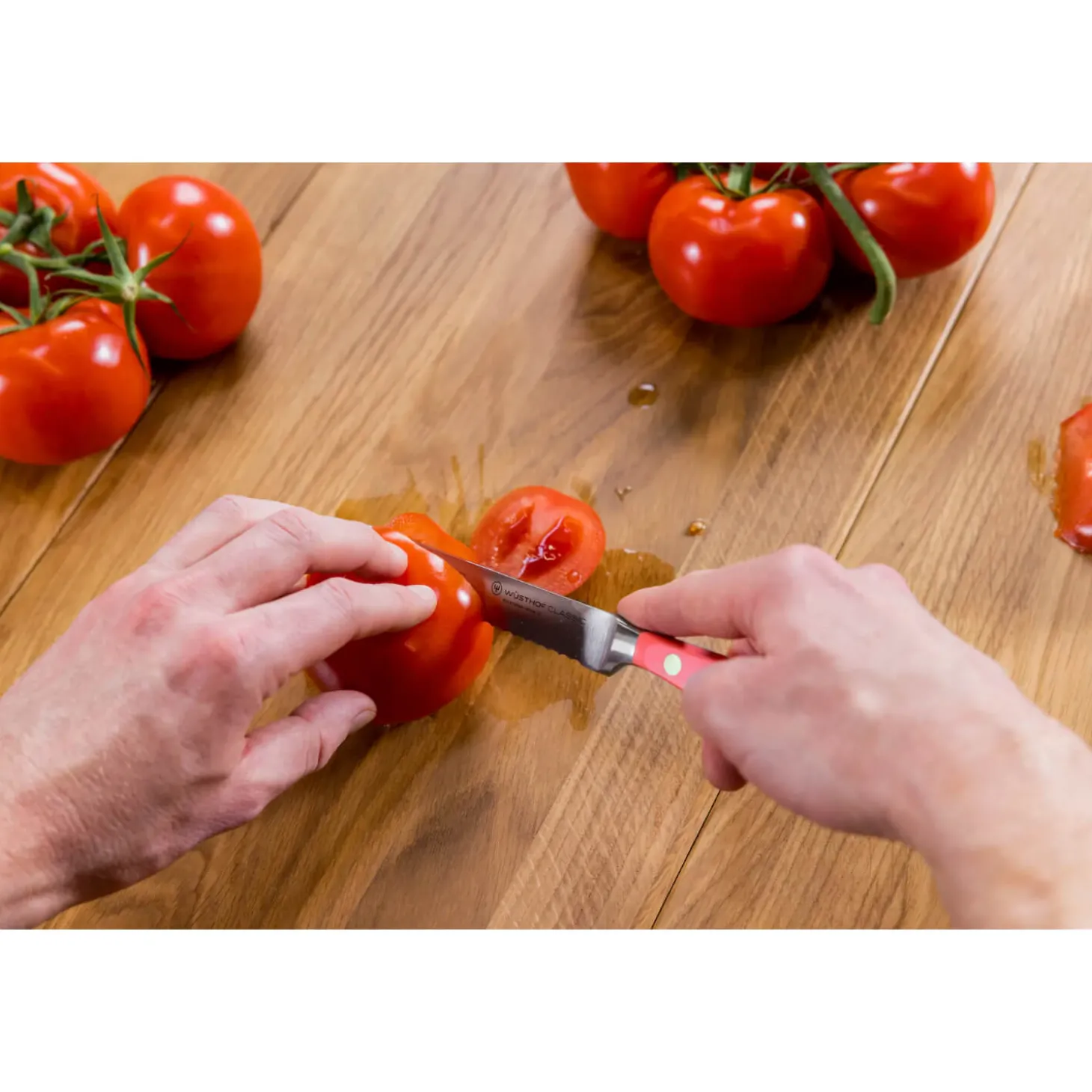 Wusthof Classic 9cm Paring Knife - Coral Peach