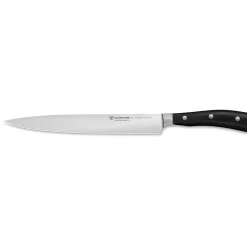 Wusthof Classic Ikon 23cm Carving Knife - Black