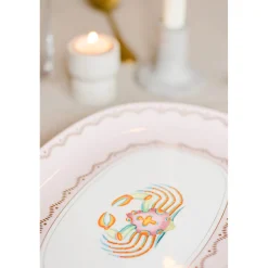 Yvonne Ellen 34cm Fine China Platter - Crab