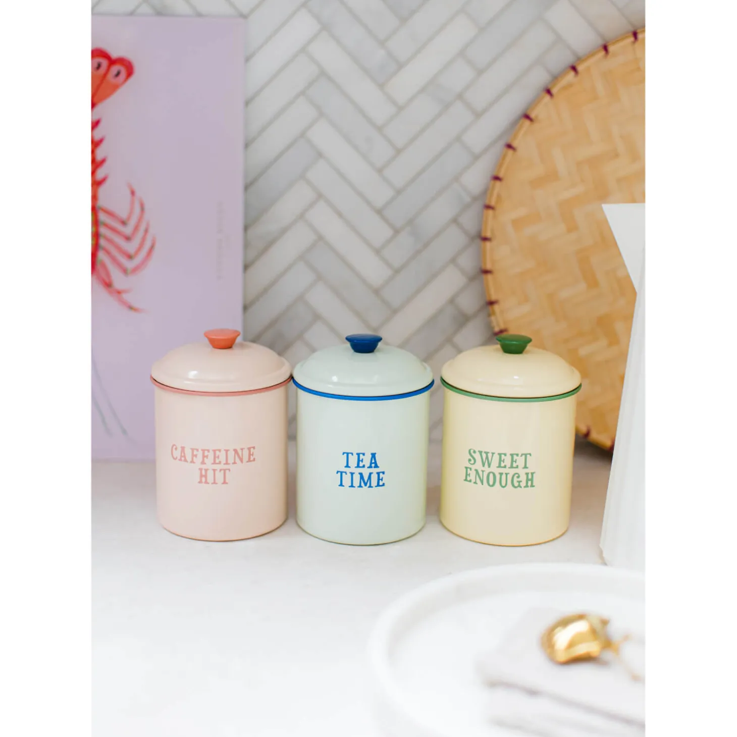 Yvonne Ellen Coffee Canister - Caffeine Hit