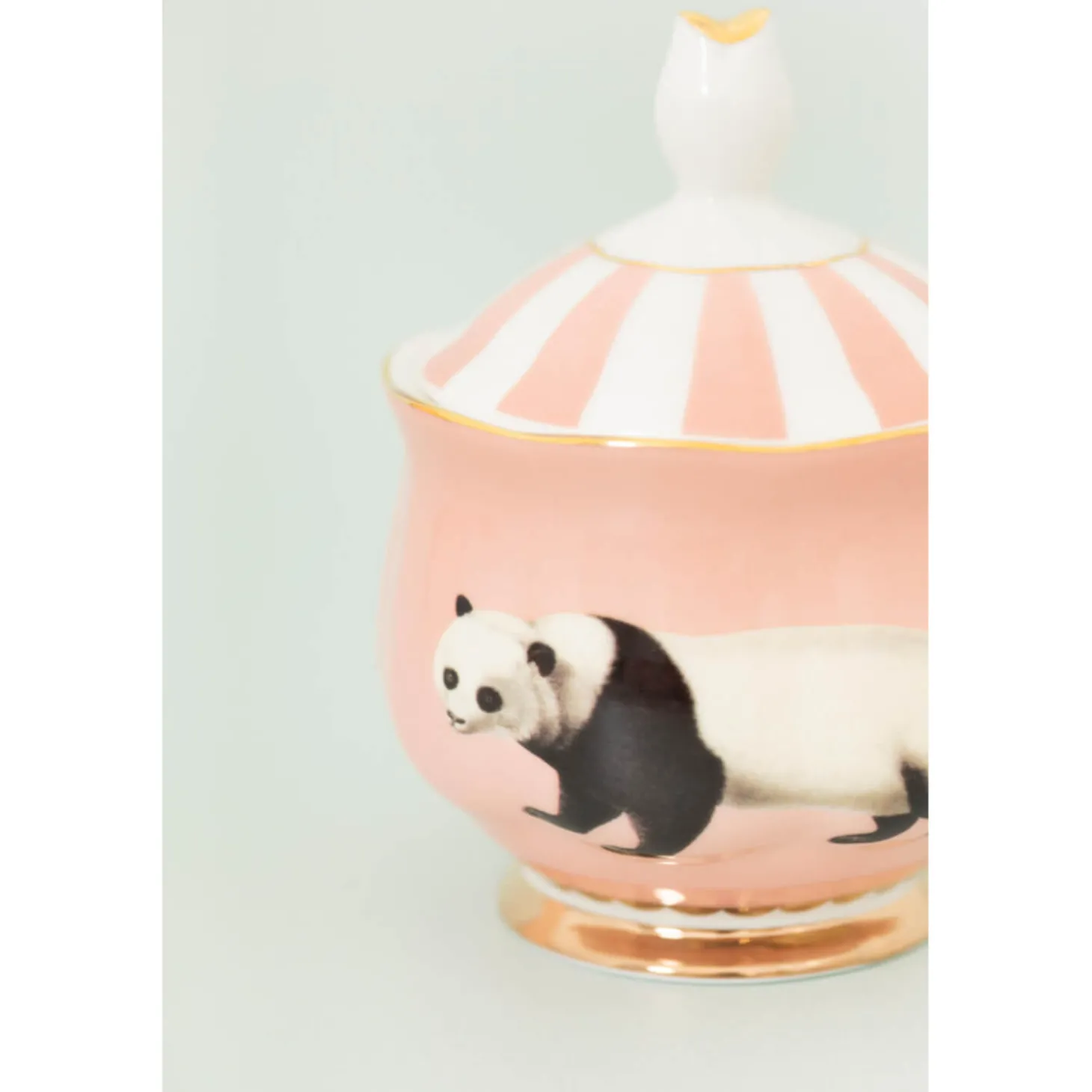 Yvonne Ellen Fine China Sugar Bowl - Panda