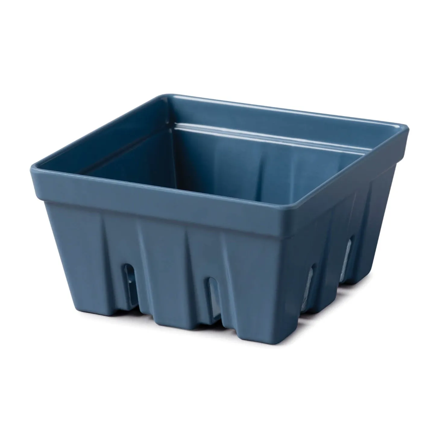 Zeal 12cm Melamine Berry Box & Colander - Provence Blue