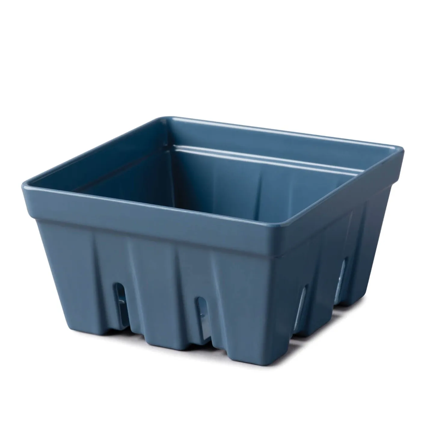 Zeal 15cm Melamine Berry Box & Colander - Provence Blue