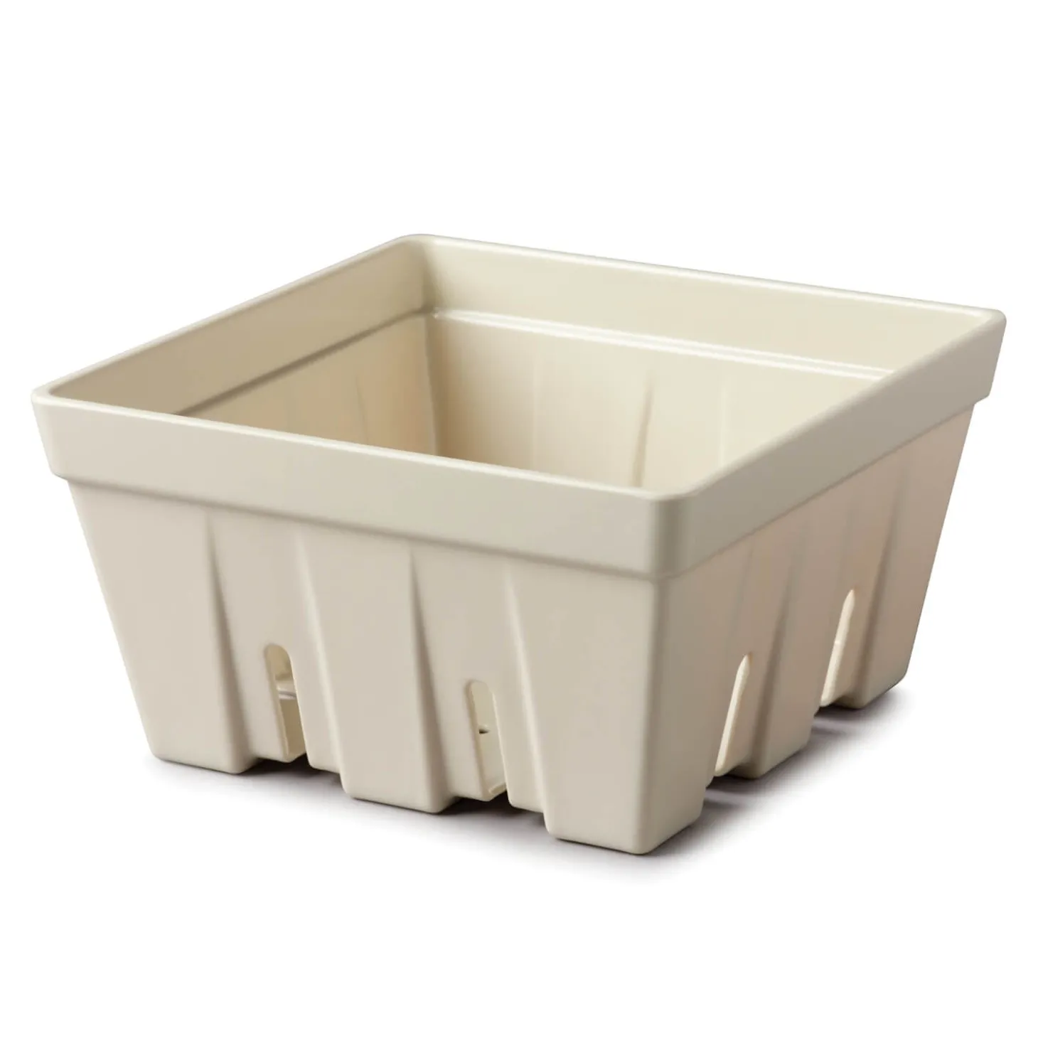 Zeal 19cm Melamine Berry Box & Colander - Cream