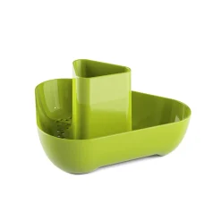 Zeal Corner Melamine Sink Tidy - Lime