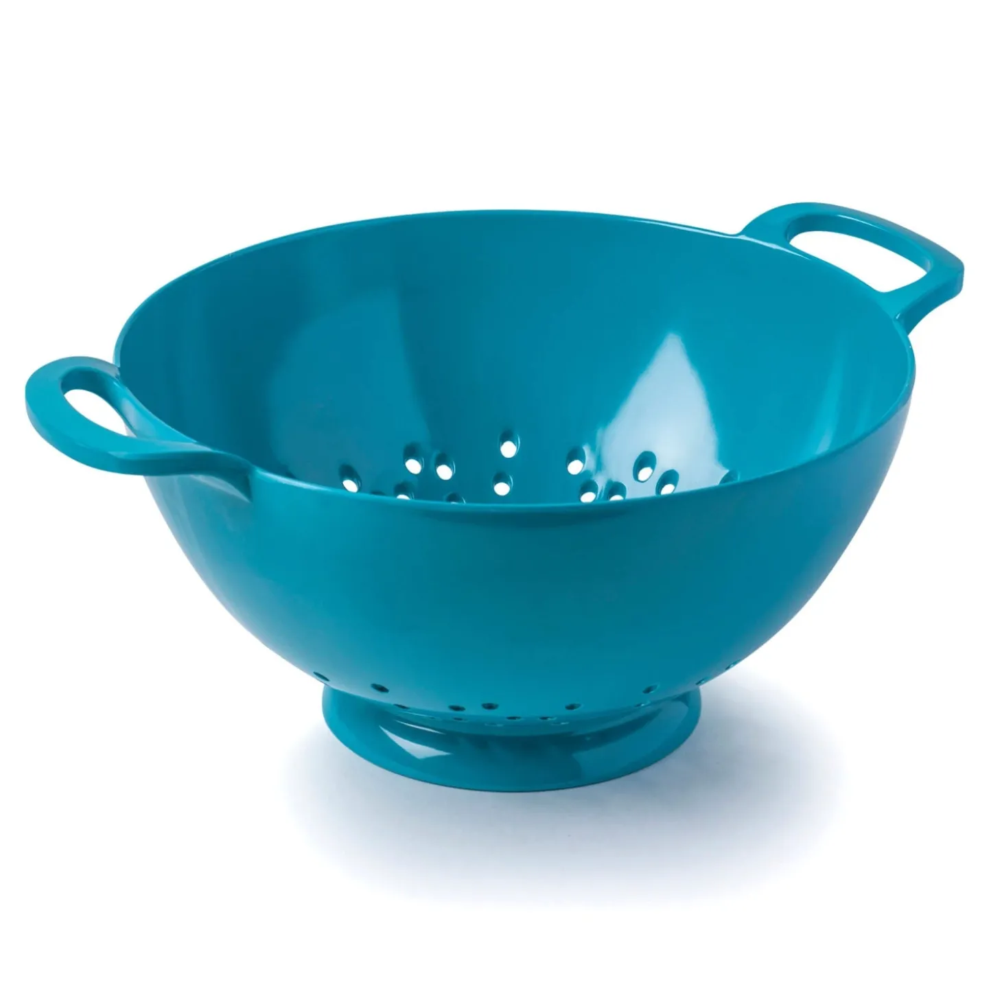 Zeal Premium 20cm Melamine Colander with Handles - Aqua