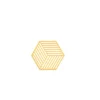 Zone Denmark Hexagon Silicone Trivet - Apricot