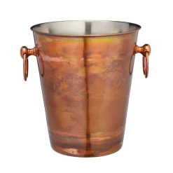 Barcraft Champagne Ice Bucket - Iridescent Copper