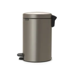 Brabantia NewIcon 12 Litre Pedal Bin - Platinum