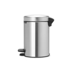Brabantia NewIcon 3 Litre Pedal Bin - Matt Steel