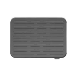 Brabantia Silicone Dish Drying Mat - Dark Grey