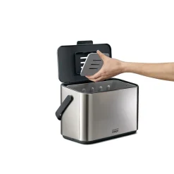 Joseph Joseph Collect 4-Litre Food Waste Caddy - Stainless Steel