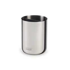 Joseph Joseph EasyStore Luxe Stainless Steel Small Toothbrush Caddy