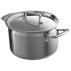 Le Creuset 3-Ply Stainless Steel Deep Casserole - 20cm