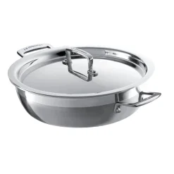 Le Creuset 3-Ply Stainless Steel Shallow Casserole - 30cm