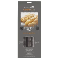 Masterclass Crusty Bake Non-Stick Baguette Tray - 39cm