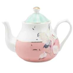 Yvonne Ellen 1L Fine China Teapot - Ibis Bird