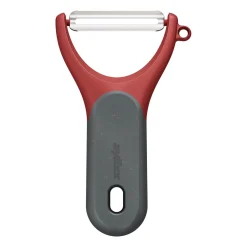 Zyliss Eco Handle Y Soft Skin Peeler - Red