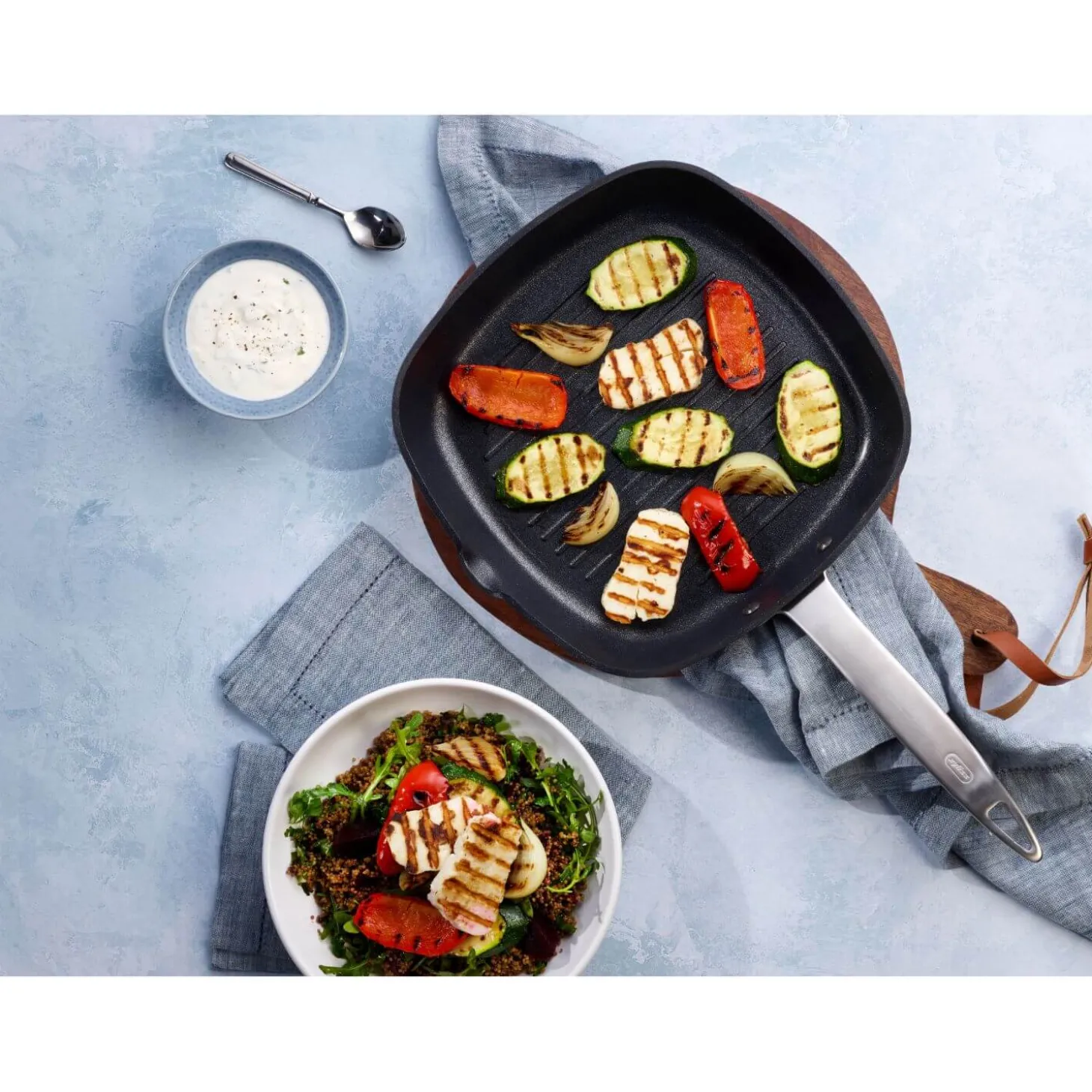 Zyliss Ultimate Pro Non-Stick Grill Pan - 26cm